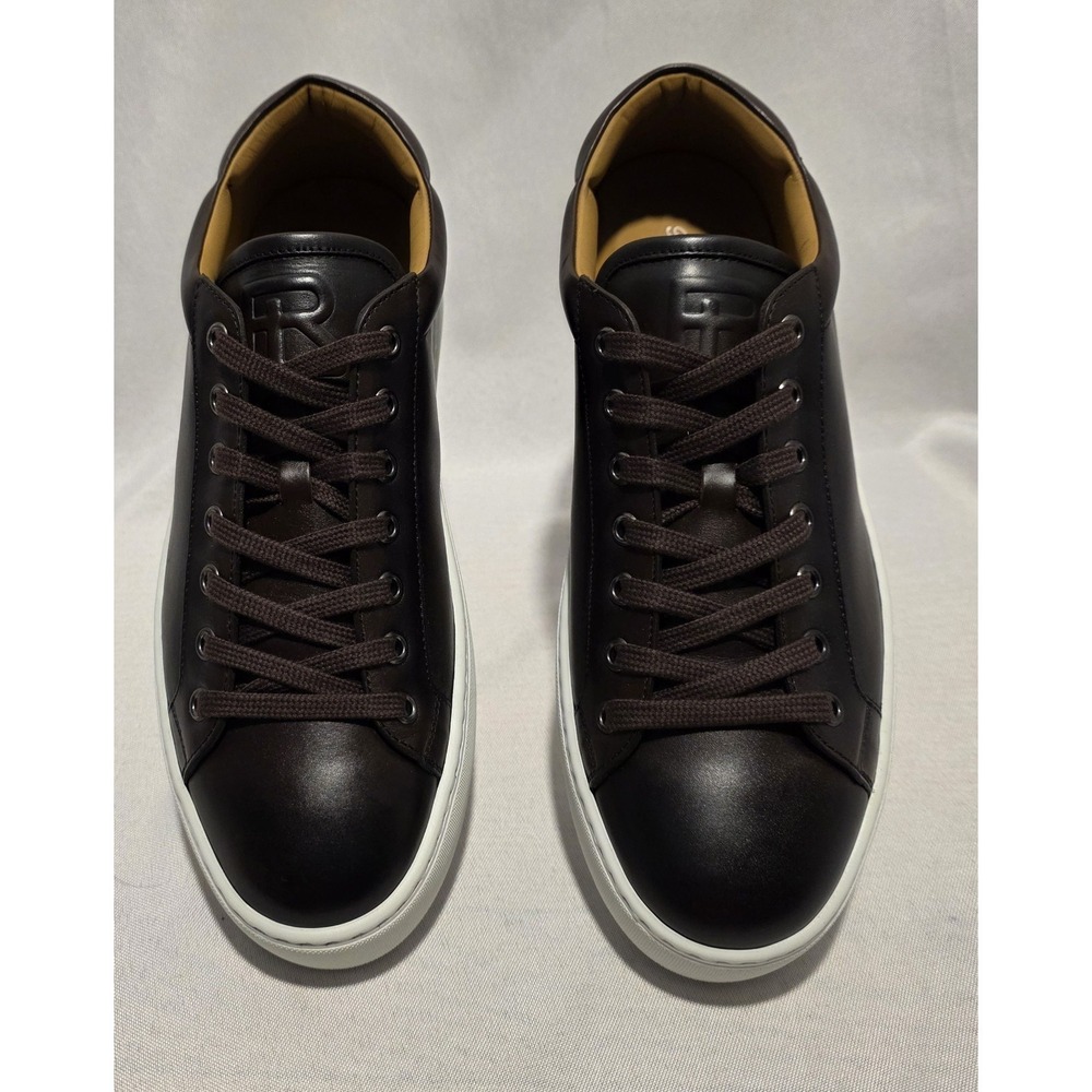 Ralph Lauren Purple Label 801913647001 Severn Men's Brown Sneakers. NWB. Size 7D